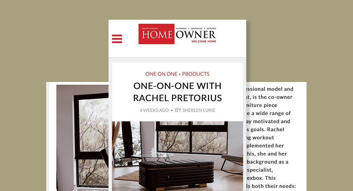 SA Home Owner: One-on-one with Rachel Pretorius